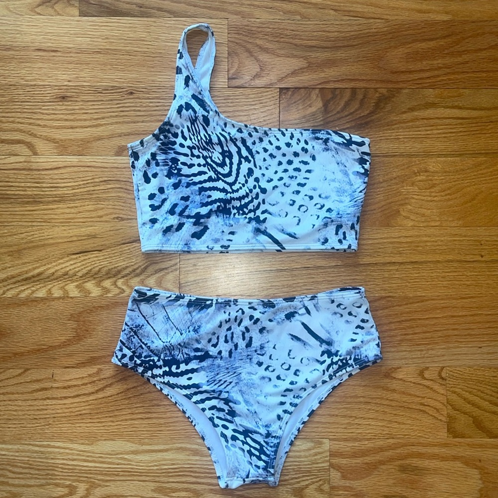 ZAFUL ONE SHOULDER BATHING SUIT